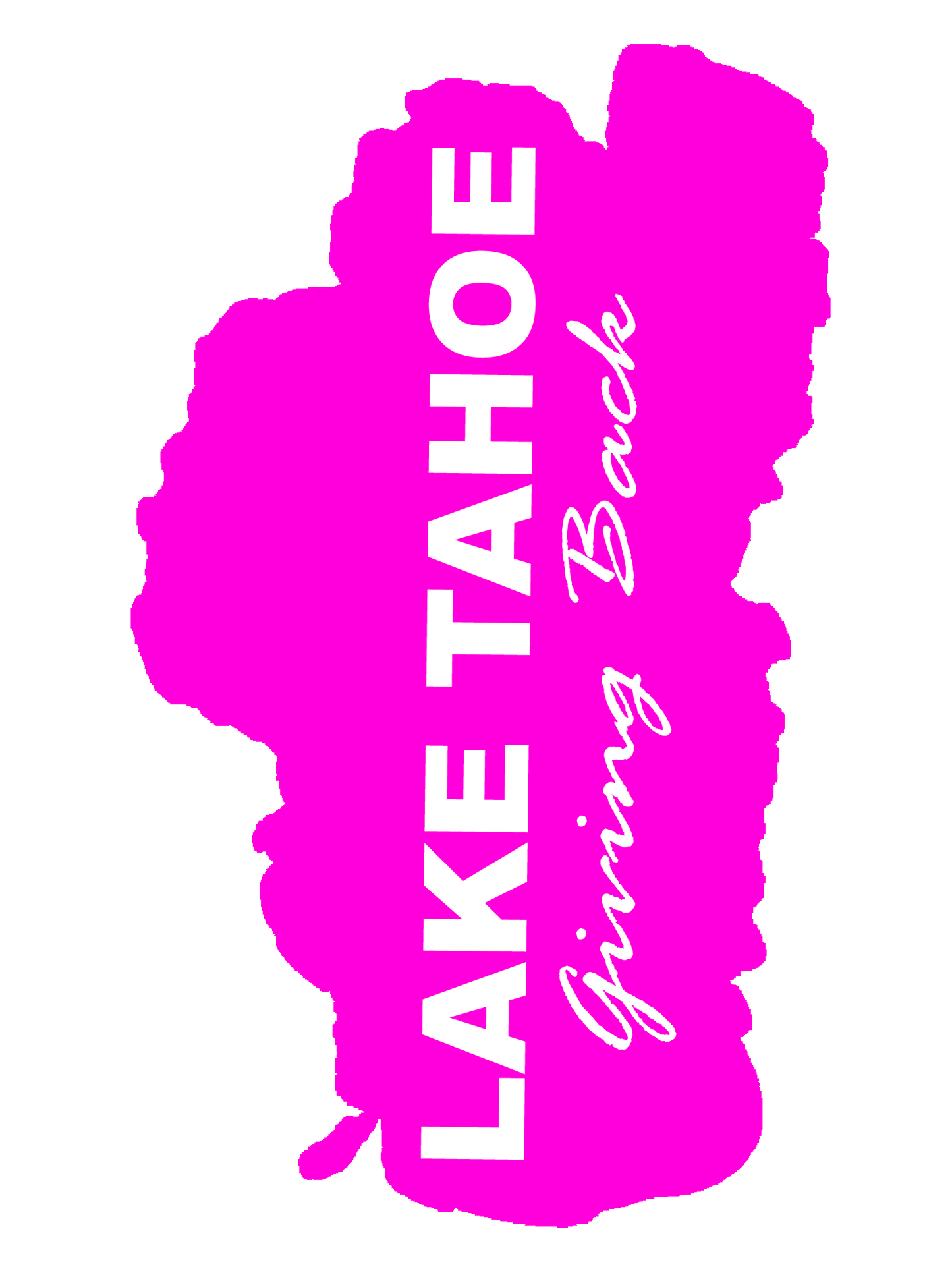 Giving Back Tahoe Sticker