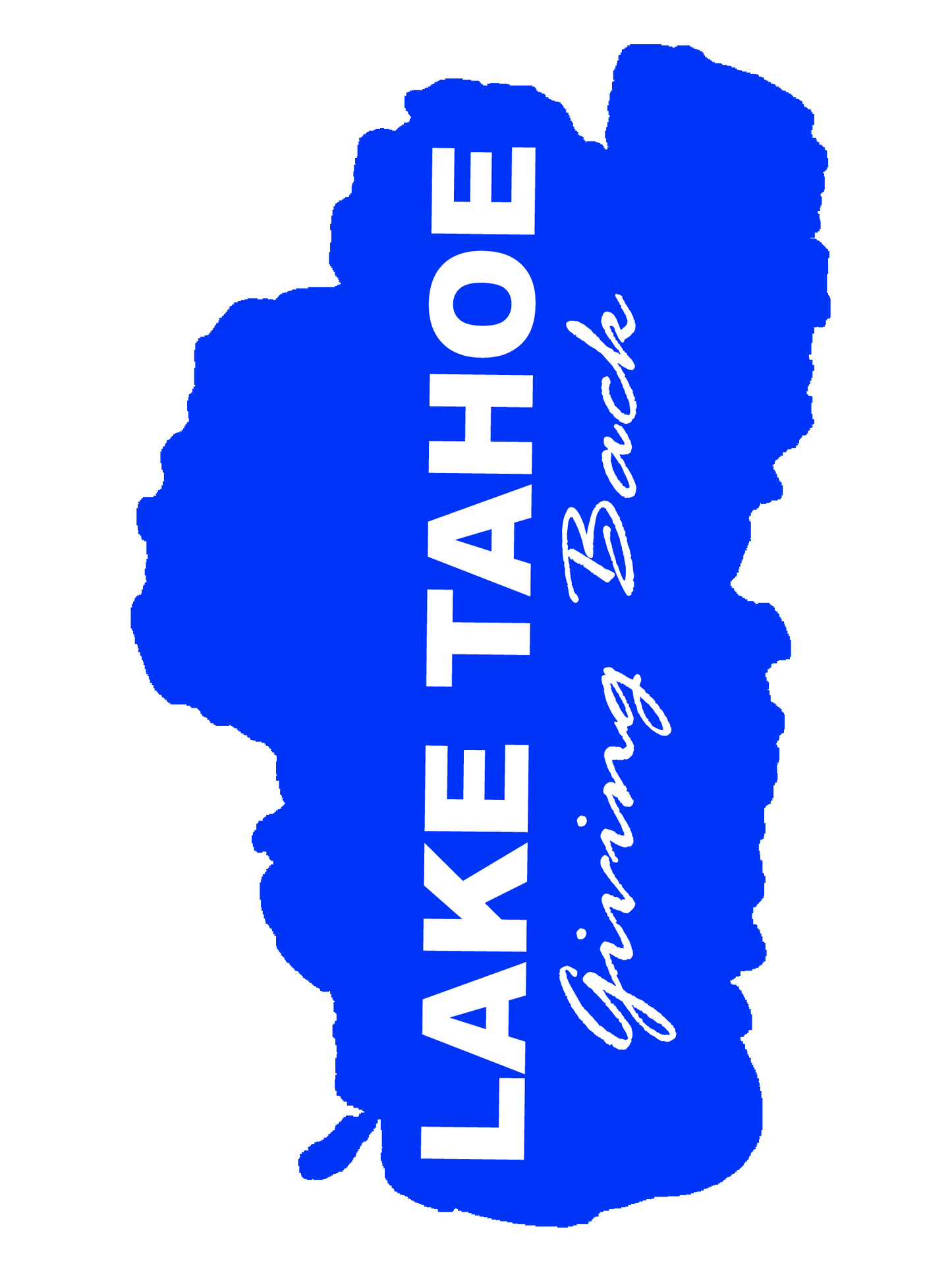 Giving Back Tahoe Sticker